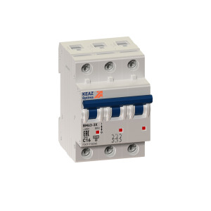 Автомат выключатель KEAZ OptiDin BM63-3C16-УХЛ3