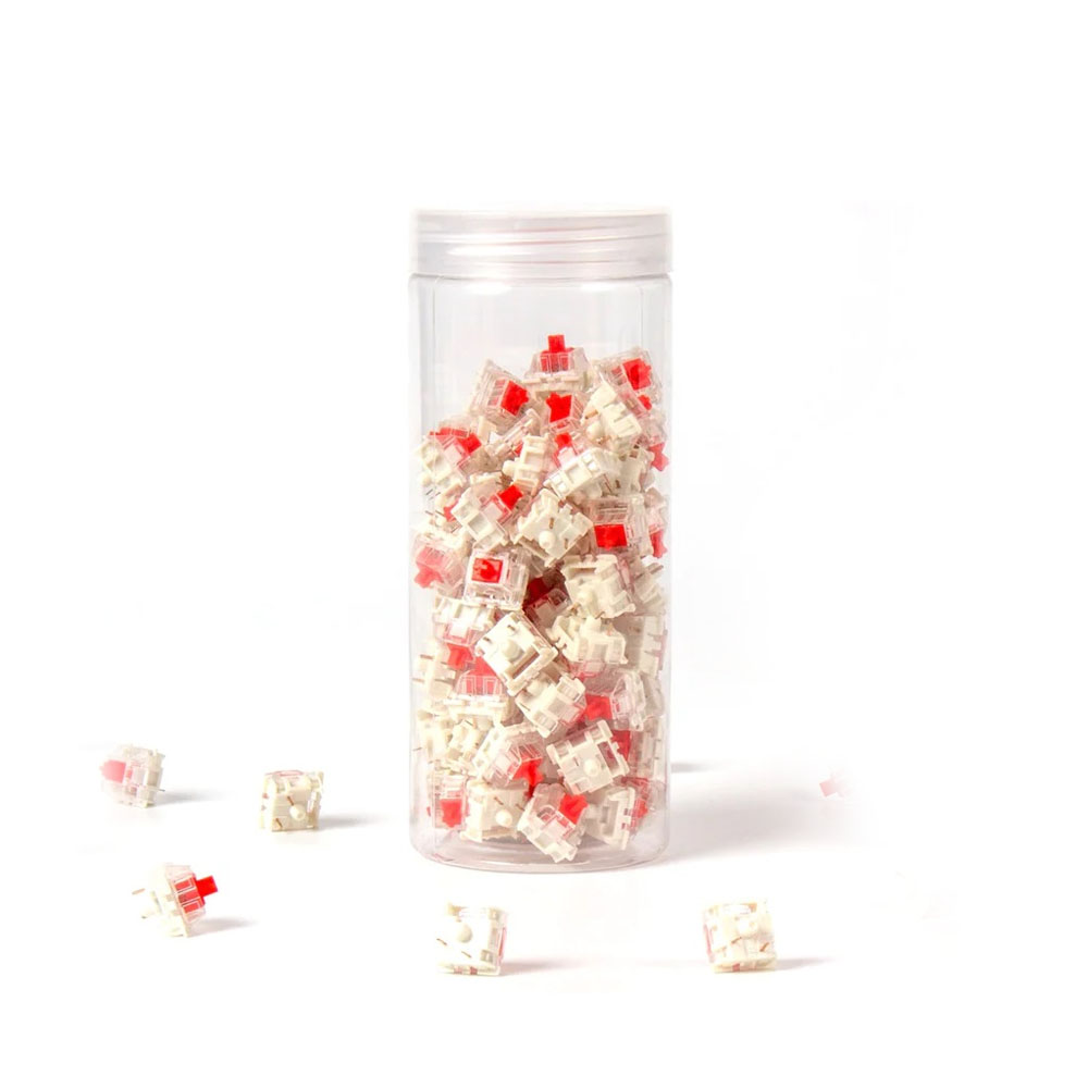 Набор механических переключателей Keychron Gateron Silent, Red, 110 pcs