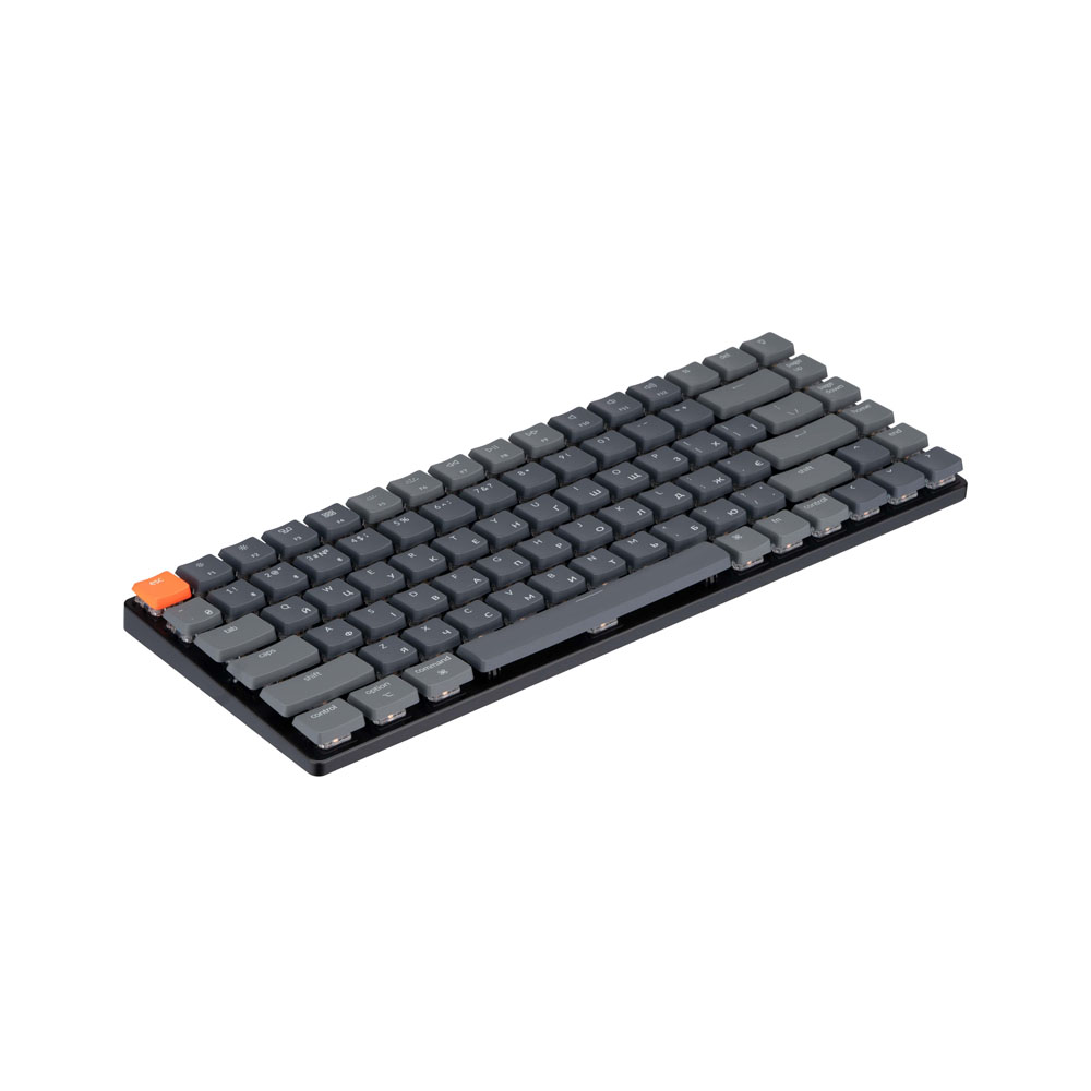Клавиатура Keychron K3 84 Key, Low Profile, Hot-Swap, Optical, RGB, Red Клавиатура Keychron K3 84 Key, Low Profile, Hot-Swap, Optical, RGB, Red