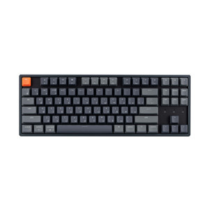 Клавиатура Keychron K8 87Key, Gateron G Pro Blue, Hot-Swap, Aluminum Frame, BT/USB-A, EN/UKR, RGB, Black