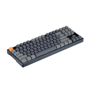 Клавиатура Keychron K8 87Key, Gateron G Pro Blue, Hot-Swap, Aluminum Frame, BT/USB-A, EN/UKR, RGB, Black