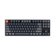Клавиатура Keychron K8 Aluminum Frame 87 keys, Gateron Brown, Hot-Swap, RGB, BLACK