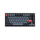 Клавиатура Keychron V1 84 Key QMK Gateron G PRO Blue Hot-Swap RGB Frosted Black