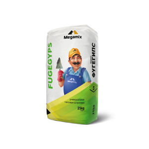 Гипсовая шпаклевка универсальная Megamix FUGEGYPS Гипсовая шпаклевка универсальная Megamix FUGEGYPS