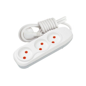 Удлинитель NILSON 3 гнезда 2м без/з Удлинитель NILSON 3 гнезда 2м без/з