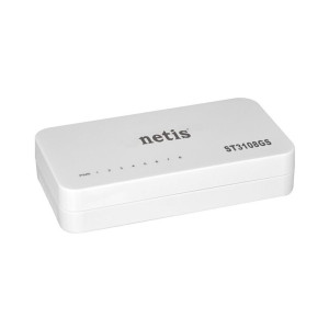 Коммутатор Netis ST3108GS 8xGE, неуправляемый Коммутатор Netis ST3108GS 8xGE, неуправляемый