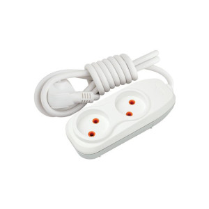 Удлинитель NILSON 2 гнезда 2м без/з Удлинитель NILSON 2 гнезда 2м без/з