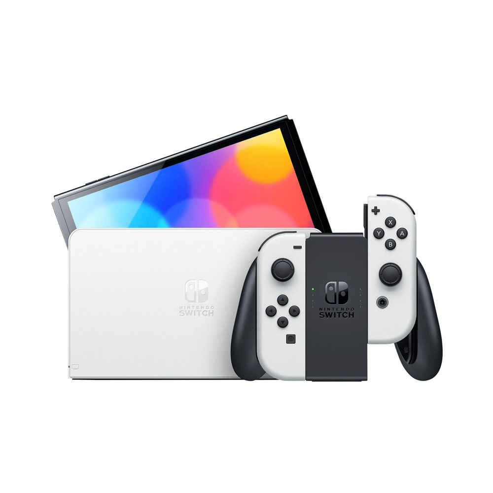 Игровая консоль Nintendo Switch OLED, белая Игровая консоль Nintendo Switch OLED, белая