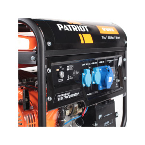 Бензиновый генератор PATRIOT GP 6510 Бензиновый генератор PATRIOT GP 6510