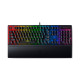 Клавиатура Razer BlackWidow V3 RGB, 108key, Yellow Switch, USB RU, чёрный