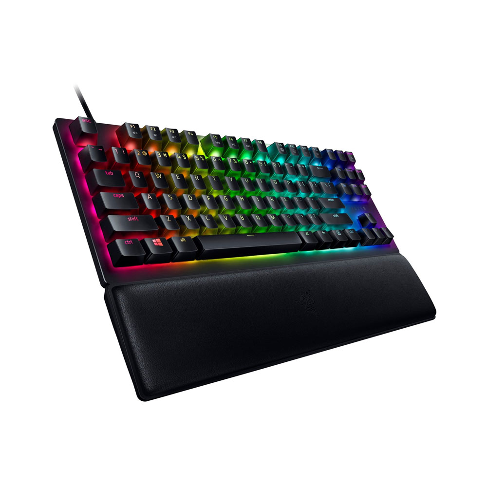 Клавиатура Razer Huntsman V2 Tenkeyless, Purple Switch, USB RU, чёрный Клавиатура Razer Huntsman V2 Tenkeyless, Purple Switch, USB RU, чёрный