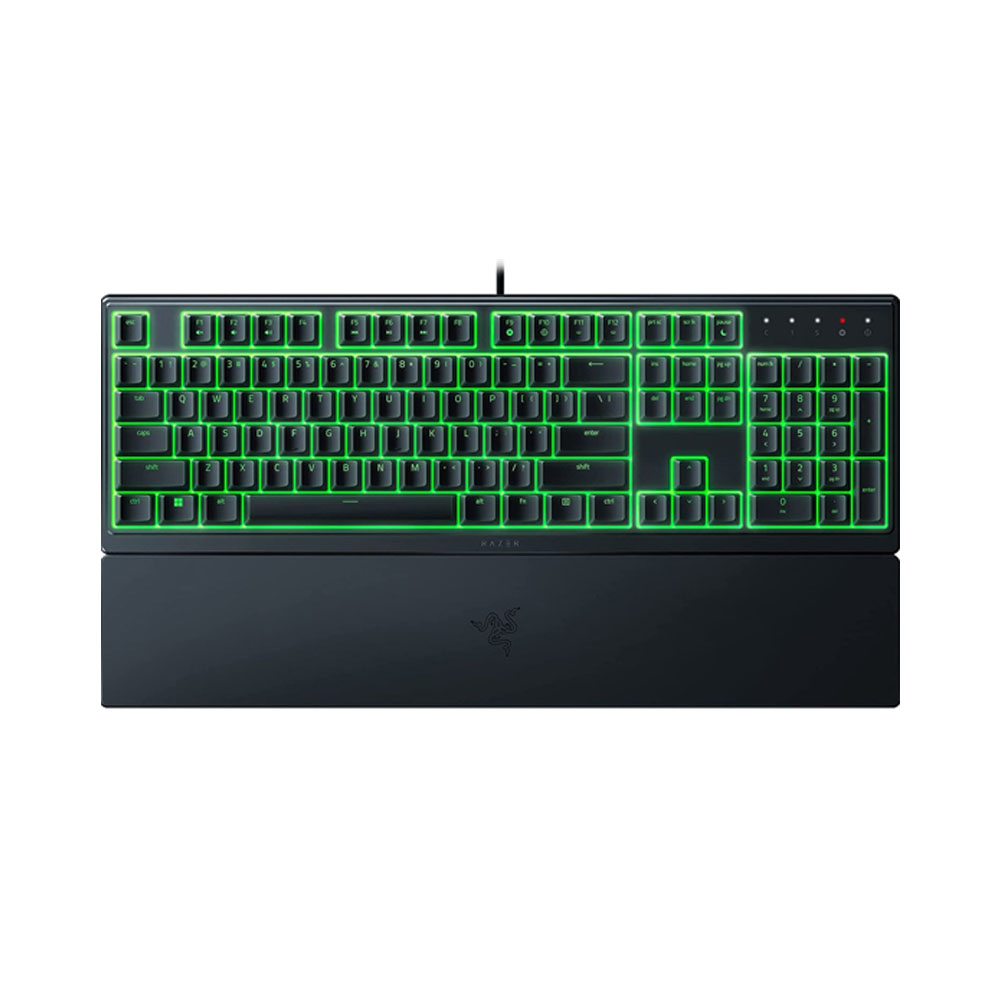 Клавиатура Razer Ornata V3 X RGB, 104key, USB, RU, чёрный