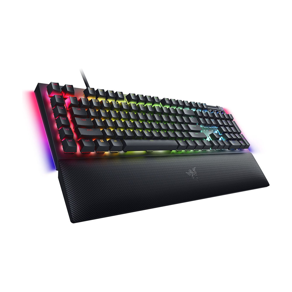 Клавиатура Razer BlackWidow V4, 114key, Yellow Switch, USB-A, EN/RU, RGB, чёрный Клавиатура Razer BlackWidow V4, 114key, Yellow Switch, USB-A, EN/RU, RGB, чёрный