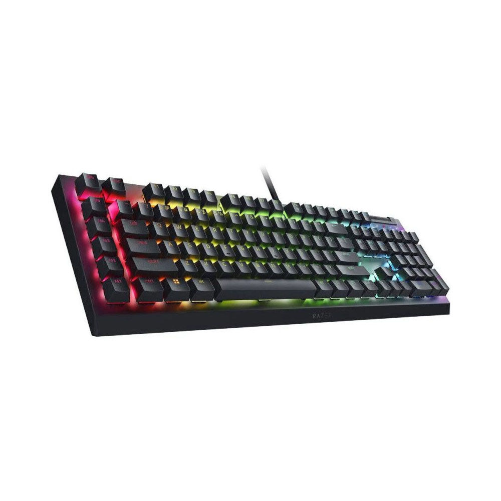 Клавиатура Razer BlackWidow V4 X 110key, Green Switch, USB-A, EN/RU, RGB, чёрный Клавиатура Razer BlackWidow V4 X 110key, Green Switch, USB-A, EN/RU, RGB, чёрный