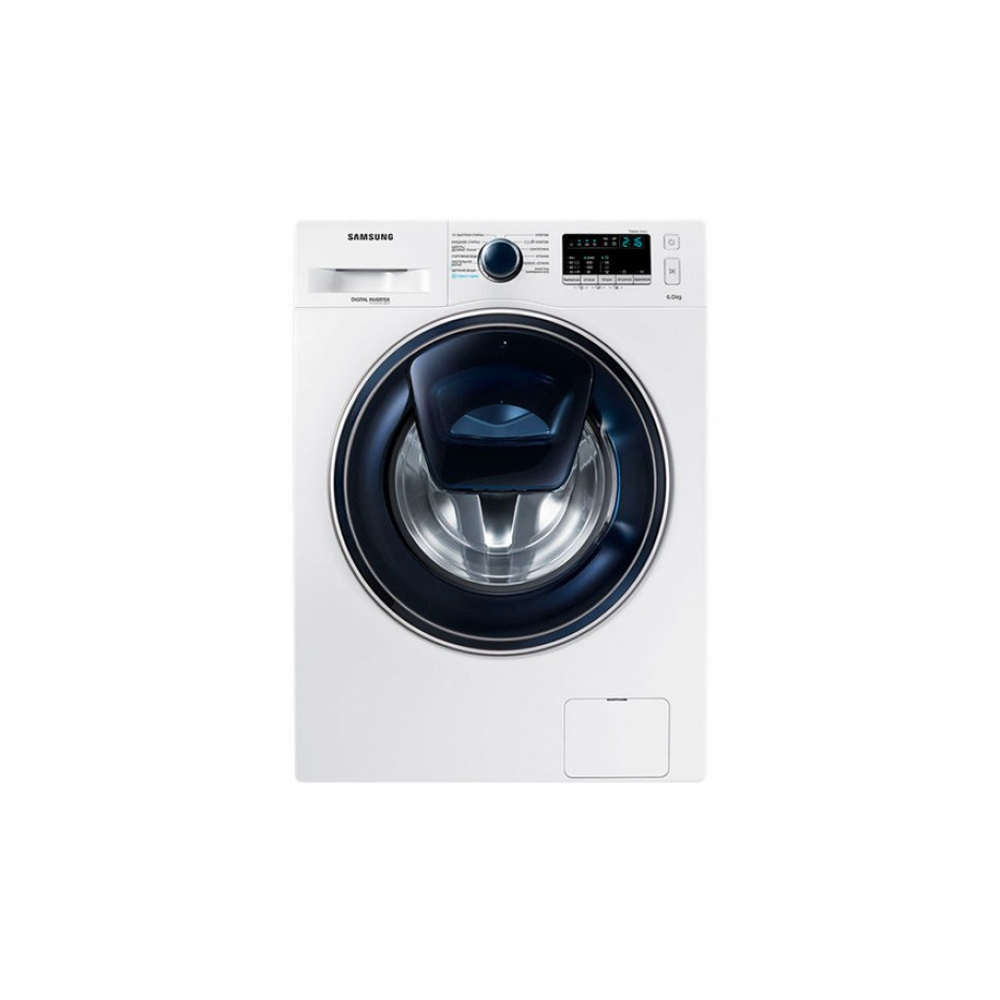 Стиральная машина Samsung WW60K40G09WDLD с AddWash, 6кг