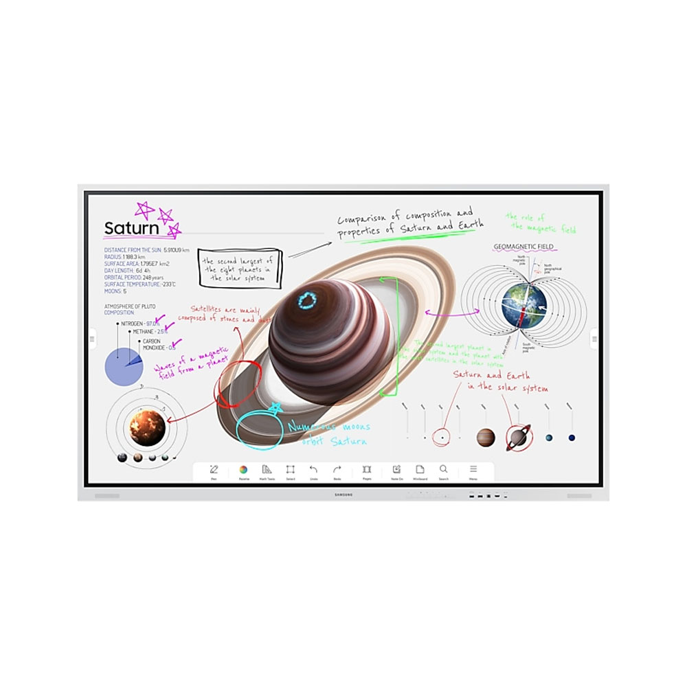 Интерактивный дисплей Samsung E-Board WMB Flip Pro 75 дюймов Интерактивный дисплей Samsung E-Board WMB Flip Pro 75 дюймов