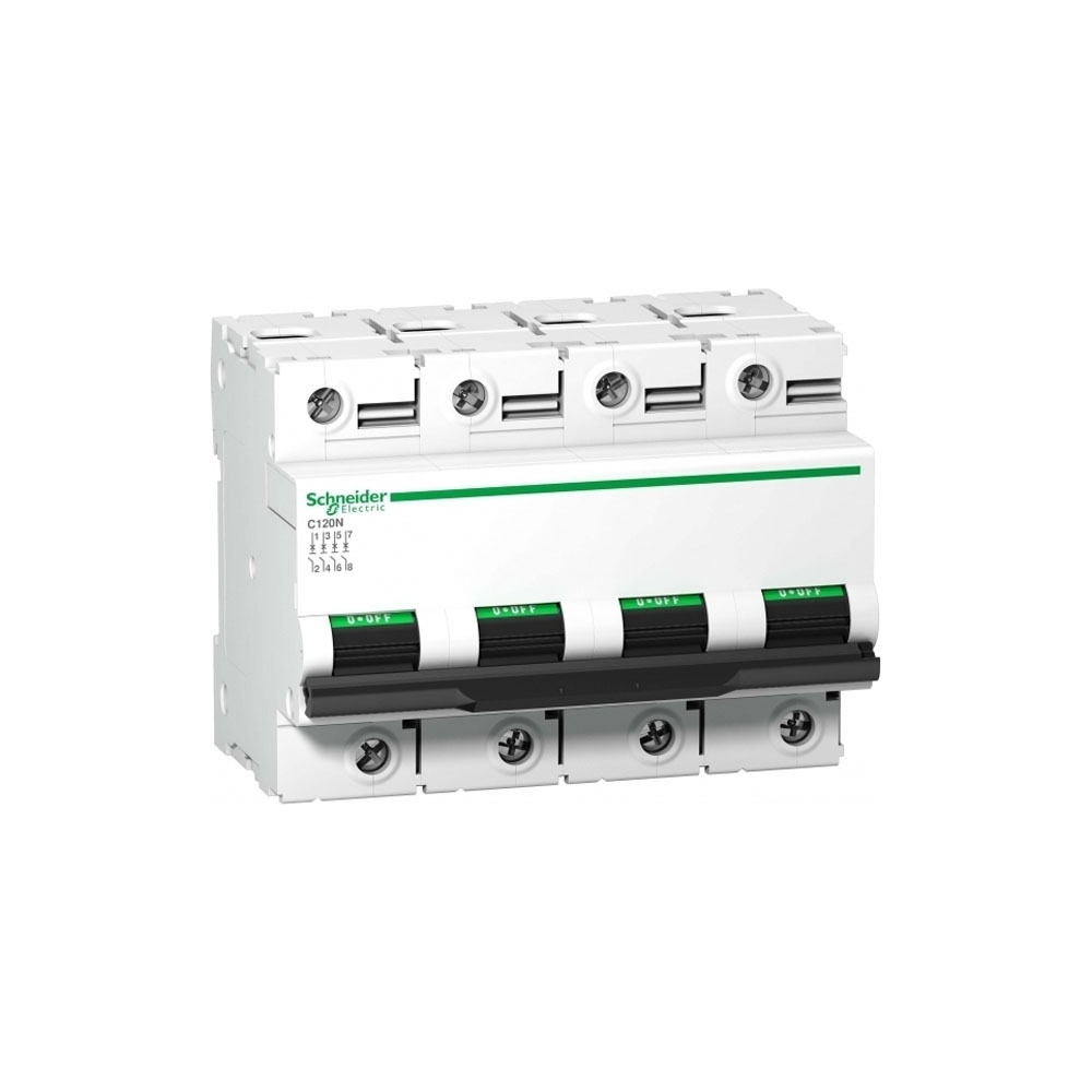 Автоматический выключатель Schneider Electric C120N 4P 100A