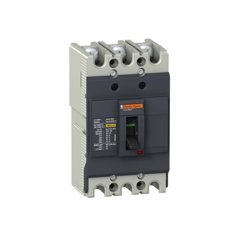 Автоматический выключатель Schneider Electric EasyPact EZC100H 50 A - 3P 3Т