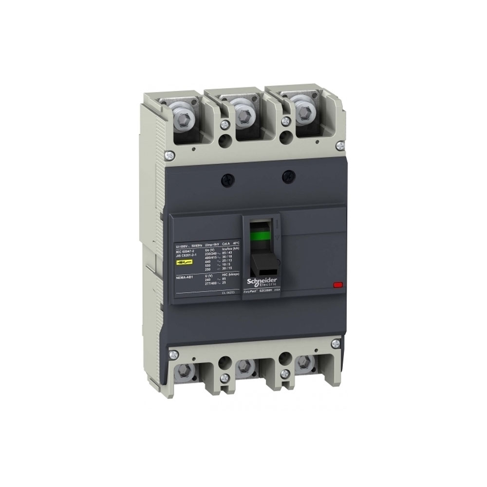 Автоматический выключатель Schneider Electric EasyPact EZC250H 200 A - 3P 3Т