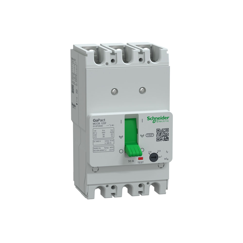 Автоматический выключатель Schneider Electric GoPact 125 3P 80А 30kA 415В AC TMD РТЗ