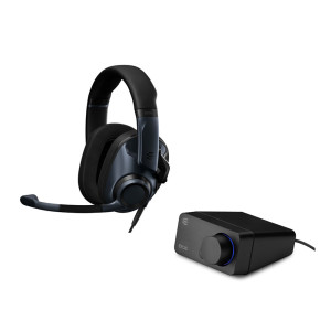Гарнитура EPOS Sennheiser H6 Pro Closed, Black + Звуковая карта внешняя EPOS GSX 300, 7.1, black Гарнитура EPOS Sennheiser H6 Pro Closed, Black + Звуковая карта внешняя EPOS GSX 300, 7.1, black