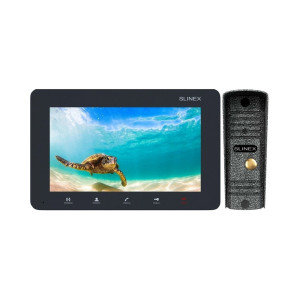 Комплект видеодомофона Slinex SM-07M Graphite + Вызывная панель Slinex ML-16HR Antique Комплект видеодомофона Slinex SM-07M Graphite + Вызывная панель Slinex ML-16HR Antique