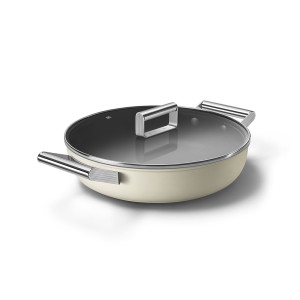 Сковорода глубокая Smeg CKFD2811CRM 28см
