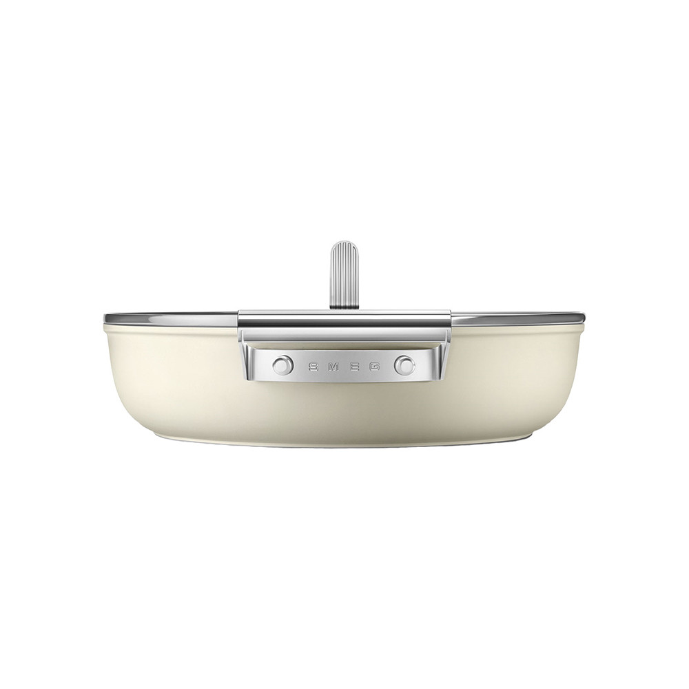Сковорода глубокая Smeg CKFD2811CRM 28см Сковорода глубокая Smeg CKFD2811CRM 28см