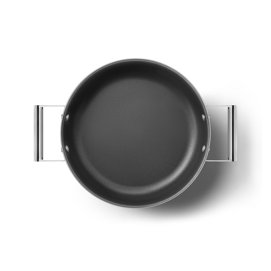 Сковорода глубокая Smeg CKFD2811RDM 28см