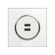 Розетка SONGRI ELECTRIC SEU1-14 USB двойной Розетка SONGRI ELECTRIC SEU1-14 USB двойной