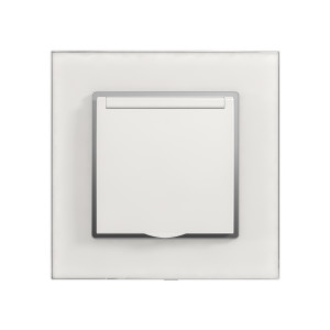 Розетка SONGRI ELECTRIC SEU2-2 с крышкой