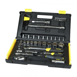 Набор торцевых головок 1/4" и 1/2" "MicroTough" (50 предметов) STANLEY 1-94-658