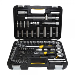 Набор торцевых головок 1/4" и 1/2" (96 предметов)  STANLEY 1-94-668 