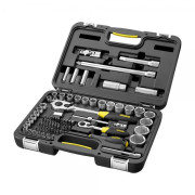 Набор торцевых головок 1/4" и 1/2" "Expert " (77 предметов)  STANLEY 1-94-669 