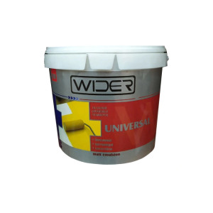 Краска водно-дисперсионная WIDER универсал белая Краска водно-дисперсионная WIDER универсал белая