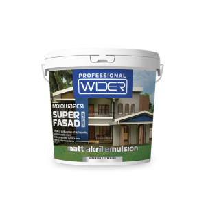 Краска водно-дисперсионная белая «Фасад Super Plus» Краска водно-дисперсионная белая «Фасад Super Plus»