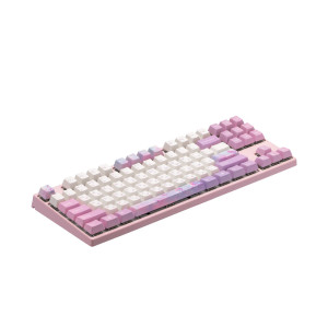 Клавиатура Varmilo VED87 Dreams On Board 87Key, Cherry Mx Red, BT/USB-A, EN/UKR, No Led, Розовый