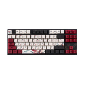 Клавиатура Varmilo VEM87 Beijing Opera 87Key, EC V2 Sakura, USB-A, EN/UKR, White Led, Черный