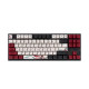 Клавиатура Varmilo VEM87 Beijing Opera 87Key, EC V2 Rose, USB-A, EN/UKR, White Led, Черный