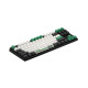 Клавиатура Varmilo VEM87 Panda R2 87Key, EC V2 Ivy, USB-A, EN/UKR, White Led, Зеленый