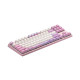 Клавиатура Varmilo VEM87 Dreams On Board 87Key, EC V2 Rose, USB-A, EN/UKR, White Led, Розовый