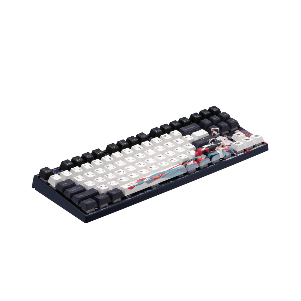 Клавиатура Varmilo VPE87 Chang'e 87Key, Cherry Mx Red, BT/WL/USB-A, EN, White Led, Синий Клавиатура Varmilo VPE87 Chang'e 87Key, Cherry Mx Red, BT/WL/USB-A, EN, White Led, Синий