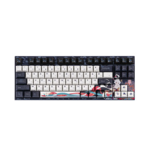 Клавиатура Varmilo VPE87 Chang'e 87Key, K-Prestige Light, BT/WL/USB-A, EN, White Led, Синий