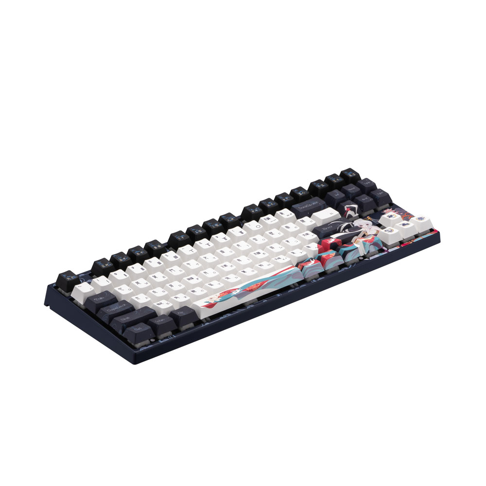 Клавиатура Varmilo VPE87 Chang'e 87Key, K-Prestige Light, BT/WL/USB-A, EN, White Led, Синий Клавиатура Varmilo VPE87 Chang'e 87Key, K-Prestige Light, BT/WL/USB-A, EN, White Led, Синий
