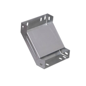 Поворот лотка металлический на 90гр вертикальный внутренний 50x200