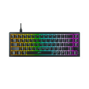 Клавиатура Cherry Xtrfy K5 68Key, Kailh Red, USB-A, EN/UA, Hot-swap, RGB, Чёрный