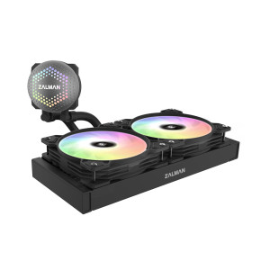 Система жидкостного охлаждения Zalman ALPHA 28 BLACK, LGA/AM, TDP 330W, ARGB Система жидкостного охлаждения Zalman ALPHA 28 BLACK, LGA/AM, TDP 330W, ARGB
