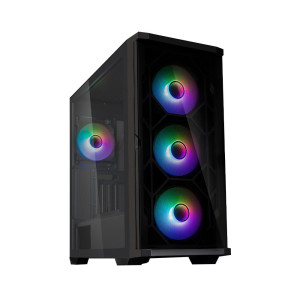 Корпус Zalman Z10 Duo, без БП, ARGB fans, TG Side Panel, EATX, Черный Корпус Zalman Z10 Duo, без БП, ARGB fans, TG Side Panel, EATX, Черный