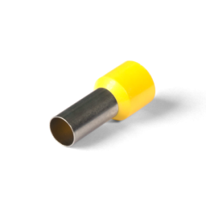 Наконечник кабельный штыревой втулочный изолированный КВТ НШВИ 25x16