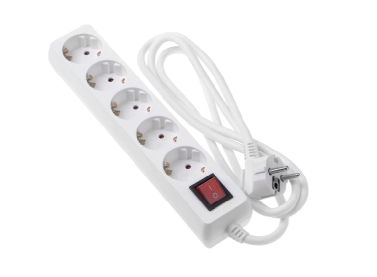 Сетевой фильтр 2Е 5XSchuko 3G*1.5мм